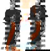 Retro Vintage Chicken Cool Rooster Wearing Sunglasses Women T-shirt