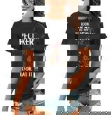 Vintage Look At My Pecker Look At It Funny Rooster Chicken  Women T-shirt