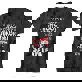 Be Nice To The School Counselor Santa Is Watching Christmas  Youth T-shirt