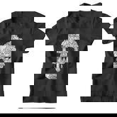 Cat Skull Halloween Funny Goth Punk Emo Graphic Gift Youth T-shirt