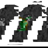 Giraffe Dinosaur Hug Love Dino Animals Safari Halloween Gift Shirt Youth T-shirt