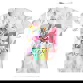 Kids 4 Year Old Dabbing Unicorn 4Th Birthday Girl Kids Girls  Youth T-shirt