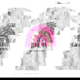 On Wednesday We Wear Pink Rainbow Breast Cancer Fighter  Youth T-shirt