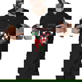 Merry Christmas Candy Canes Shirt Men V-Neck Tshirt