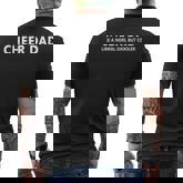 Cheer Father Cheer Dad Men's T-shirt Back Print