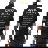 Dad Tax Definition Dad Tax Fathers Day Men's T-shirt Back Print