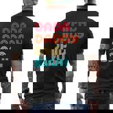 Dada Daddy Dad Bruh Fathers Day Men's T-shirt Back Print