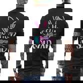 Egg Hunt Squad Hunting Season Easter Day Men's T-shirt Back Print