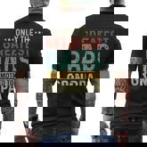 Only The Greatest Dads Get Promoted To Grandpa Fathers Day Men's T-shirt Back Print