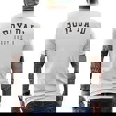 Boy Dad Est 2023 Dad To Be Fathers Day New Baby Boy Men's T-shirt Back Print