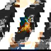 Beautiful Giraffe Looking In Your Eyes Women Graphic Long Sleeve T-shirt