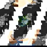 Respect Your Mother Vintage Earth Day Women Graphic Long Sleeve T-shirt