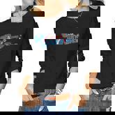 Womens Exploding Whales Funny Whale Joke  Women Graphic Long Sleeve T-shirt