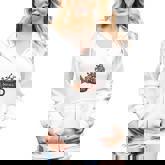 Funny Christmas Santa Cocoa Women Hoodie Casual Graphic Zip Up Hooded Sweatshirt