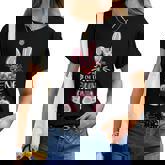 Cute Bunny Im The Nene Bunny Easter Women T-shirt