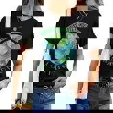 Respect Your Mother Earth Planet Day Green Environmentalist Women T-shirt