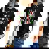 Retro Christmas Holly Jolly Vibes Women T-shirt