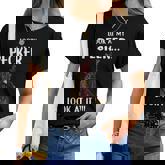 Vintage Look At My Pecker Look At It Rooster Chicken Women T-shirt