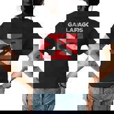 Retro Galapagos Islands Scuba Dive Vintage Dive Flag Diving  Women's Crewneck Short Sleeve Back Print T-shirt