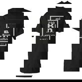 Bourbon Periodic Table Element Shirt Chemistry Humor T-shirt