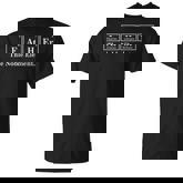 Father Element Fathers Day dy Papa Science V2 T-shirt