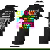 Glow Party Squad Neon Lights Party Lover T-shirt