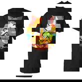 Kawaii Ramen Cat Japanese Neko Noodle Vintage Anime V7 T-shirt