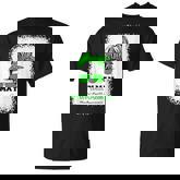 In May We Wear Green Messy Bun Mental Health Awareness T-shirt