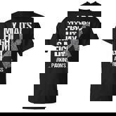 Parkinsons Disease Awareness DadS Fight Silver Ribbon T-shirt