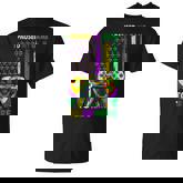 I Paused My Game To Be Here Video Game Beads Mardi Gras T-shirt