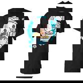 Ramen Cat Kawaii Anime Ramen Cat Lovers Kawaii Neko V9 T-shirt