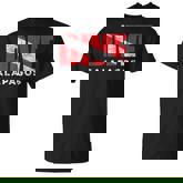 Retro Dive Galapagos Scuba Diver Vintage Dive Flag Diving T-shirt