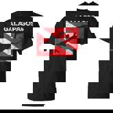 Retro Galapagos Islands Scuba Dive Vintage Dive Flag Diving T-shirt