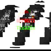 Santas Favorite Dance Teacher Group Matching Christmas 2022 T-shirt
