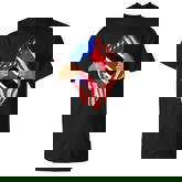 Trinidad And Tobago Blood Inside Me Flag T-shirt