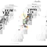 Howdy Retro Desert Dancing Skeleton Cowboy Boots Hat Western T-shirt