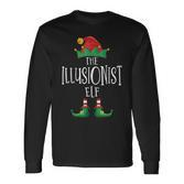 Illusionist Elf Familie Passender Pyjama Weihnachten Langarmshirts
