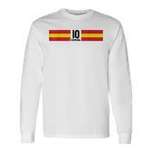 Fussball Spanien Fussball Outfit Fan Langarmshirts