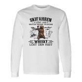 Skifahren Und Whisky V2 Long Sleeve T-Shirt