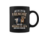 Französische Bulldogge Opa Tassen für Herren, Hundebesitzer Tee