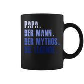 Papa Mythos Legende Geburtstag Langarm Tassen, Besonderes Design