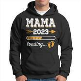 Damen Mama 2023 Loading Zukünftige Mutter 2023 Vintage Hoodie
