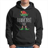 Illusionist Elf Familie Passender Pyjama Weihnachten Hoodie