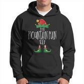 Mountain Man Elf Familie Passender Pyjama Weihnachten Elf Hoodie