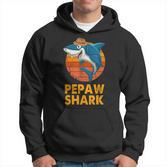 Pepaw Shark Vintage Papa Opa Vatertag Geschenke Hoodie