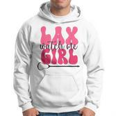 Lustiges Mädchen Lacrosse Lax Girl Hoodie
