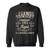 1951 Jahrgang Sweatshirt, Vintage 72. Geburtstag Geschenkidee