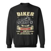 46. Geburtstag Herren Biker Sweatshirt, Motorrad Legenden Design