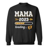 Damen Mama 2023 Loading Zukünftige Mutter 2023 Vintage Sweatshirt