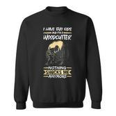 Herren Logger Holzfäller I Have Two And Im A Woodcutter Sweatshirt